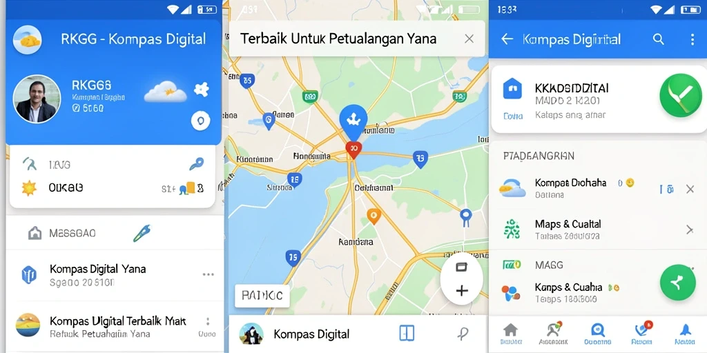 Tampilan antarmuka RKGG yang sederhana dan fungsional.